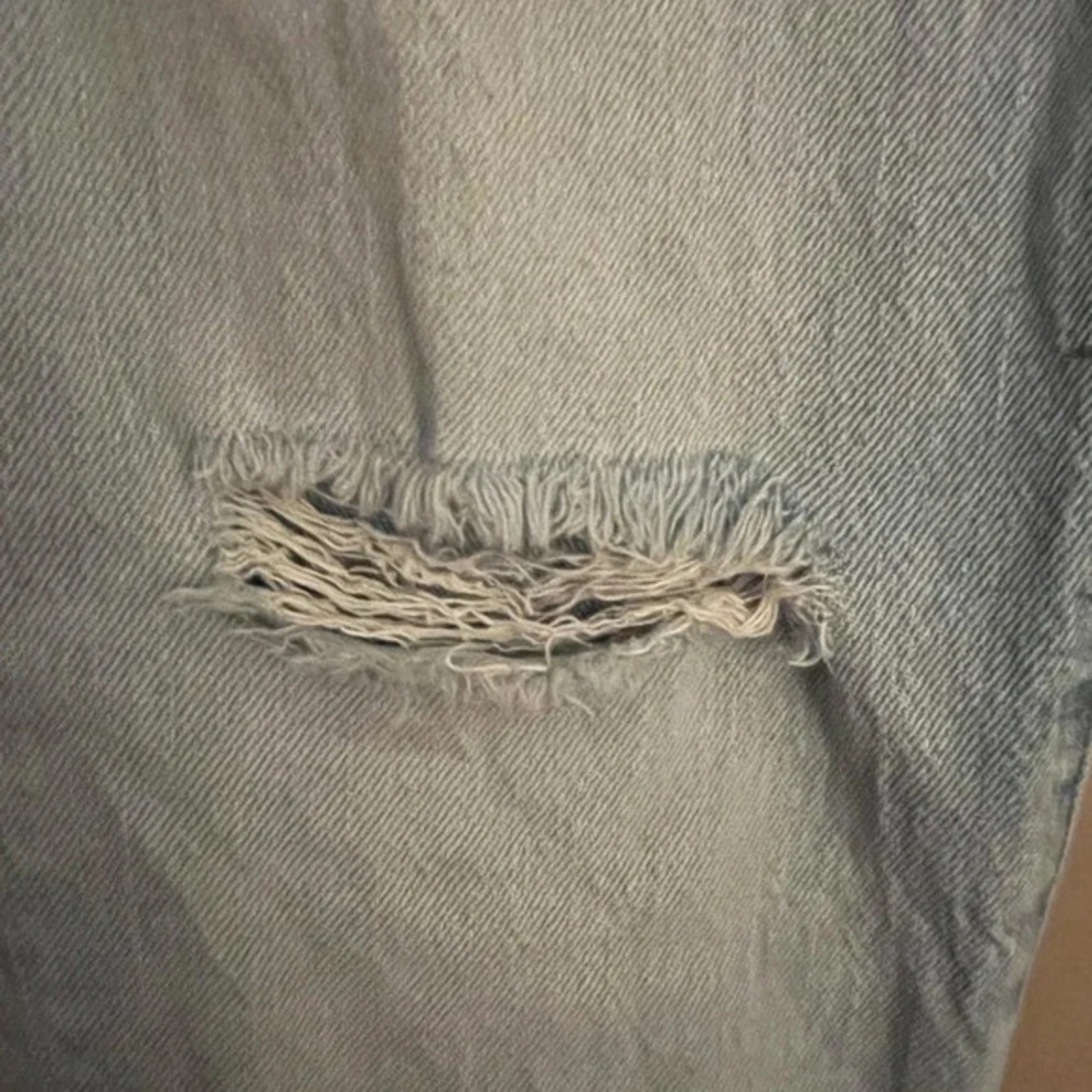 Madewell 90’s High Rise Slim Crop BoyJean - Size 24 Light Wash - Picture 6 of 14